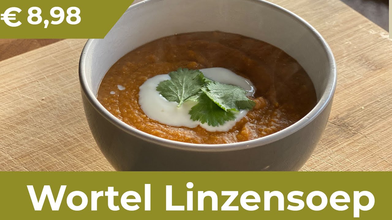 Wortel linzen soep | Donnie Dinsdag | HOE MAAK JE ?