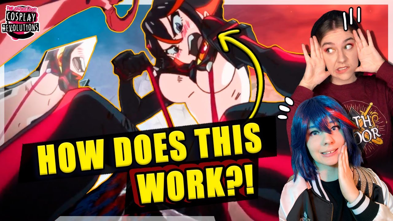 My friend reacts to ANIME (KILL LA KILL) for the FIRST TIME 😅