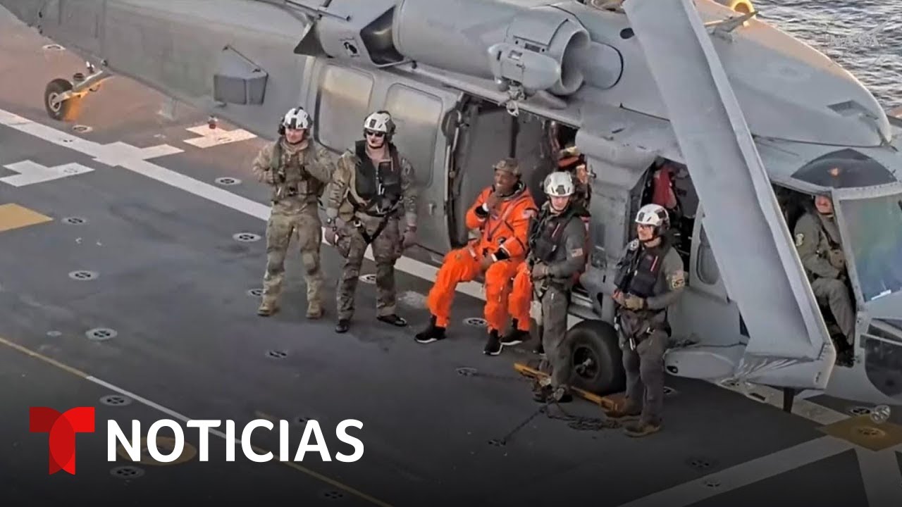 Los astronautas de Artemis II son trasladados para su recuperaci&oacute;n | Noticias Telemundo