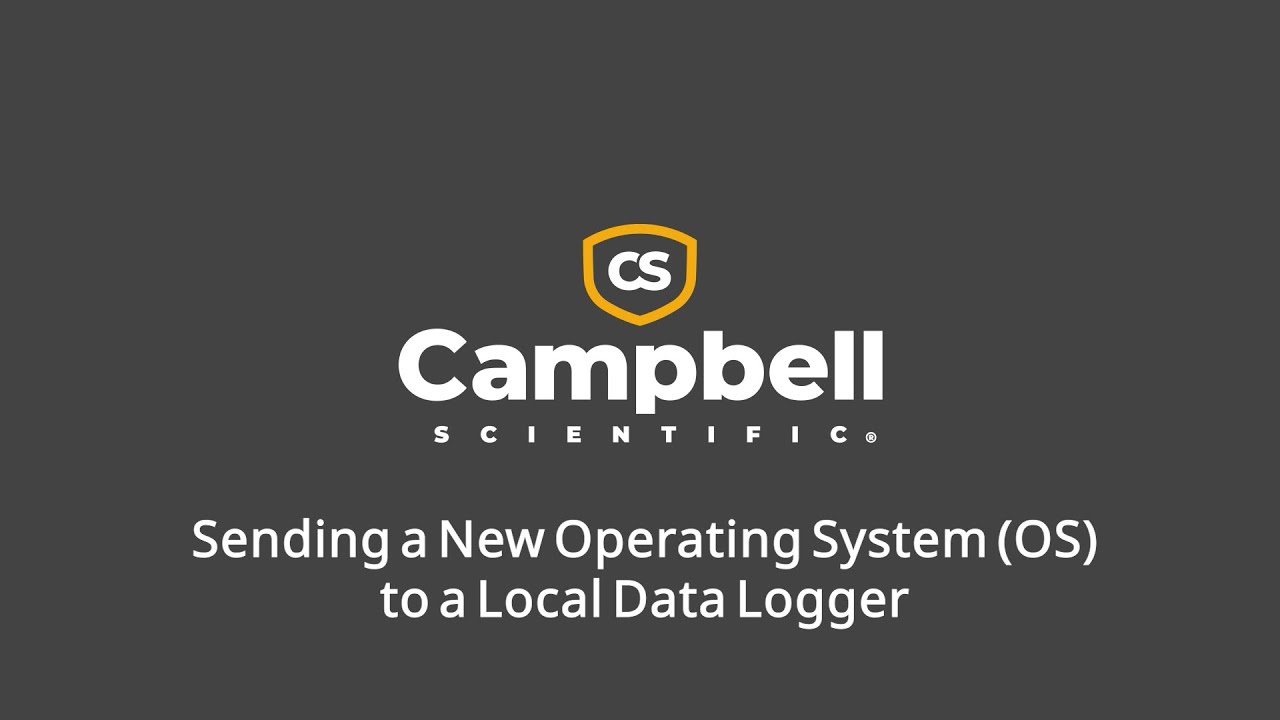 Sending an OS to a Local Data Logger