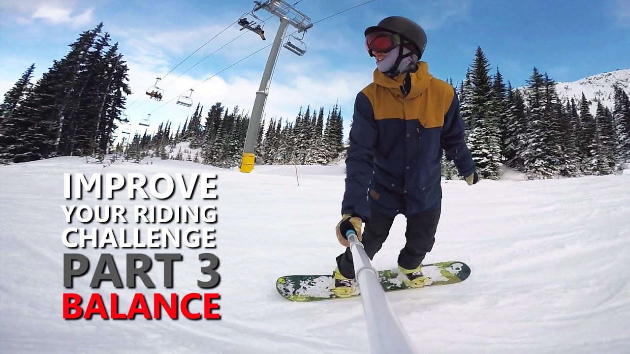 Improve Your Snowboarding Challenge | Part 3 - Balance