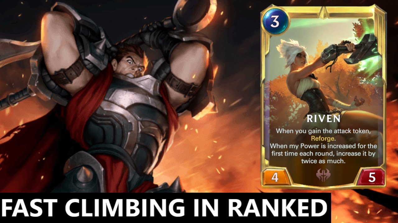 FASTEST CLIMBING DECK IN RANKED??? | Legends of Runeterra Ranked Gameplay | LoR