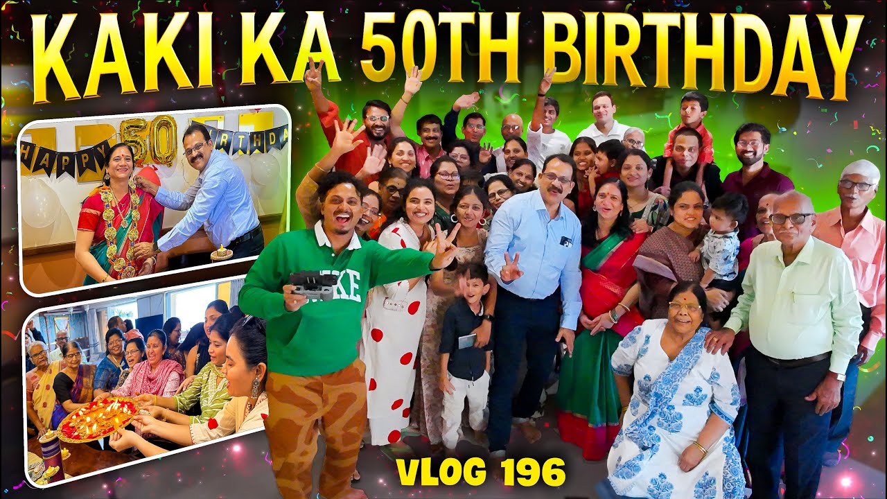Kaki Ka 50th Birthday ( emotional scene ) | DV 196 | #justneelthings