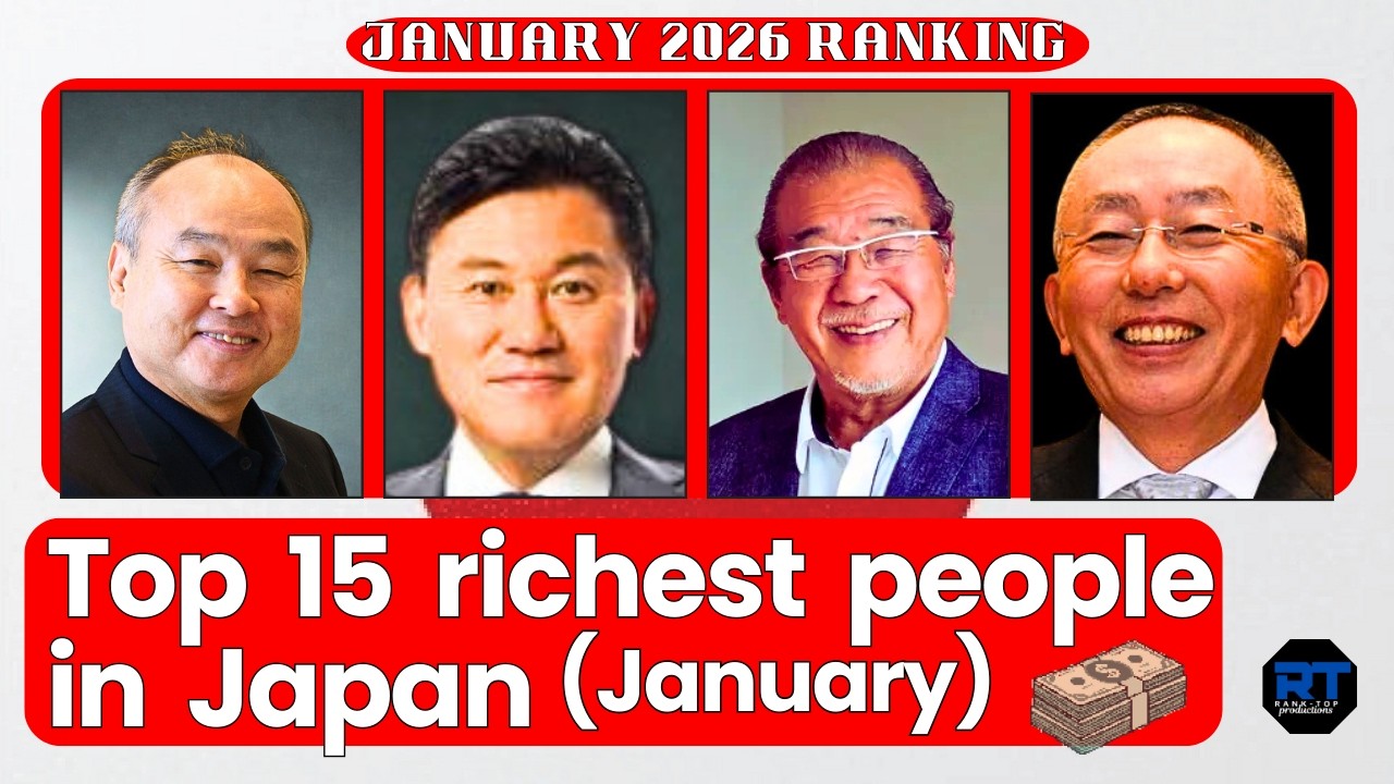 Top 15 Richest People in Japan January 2026 – 💰🇯🇵