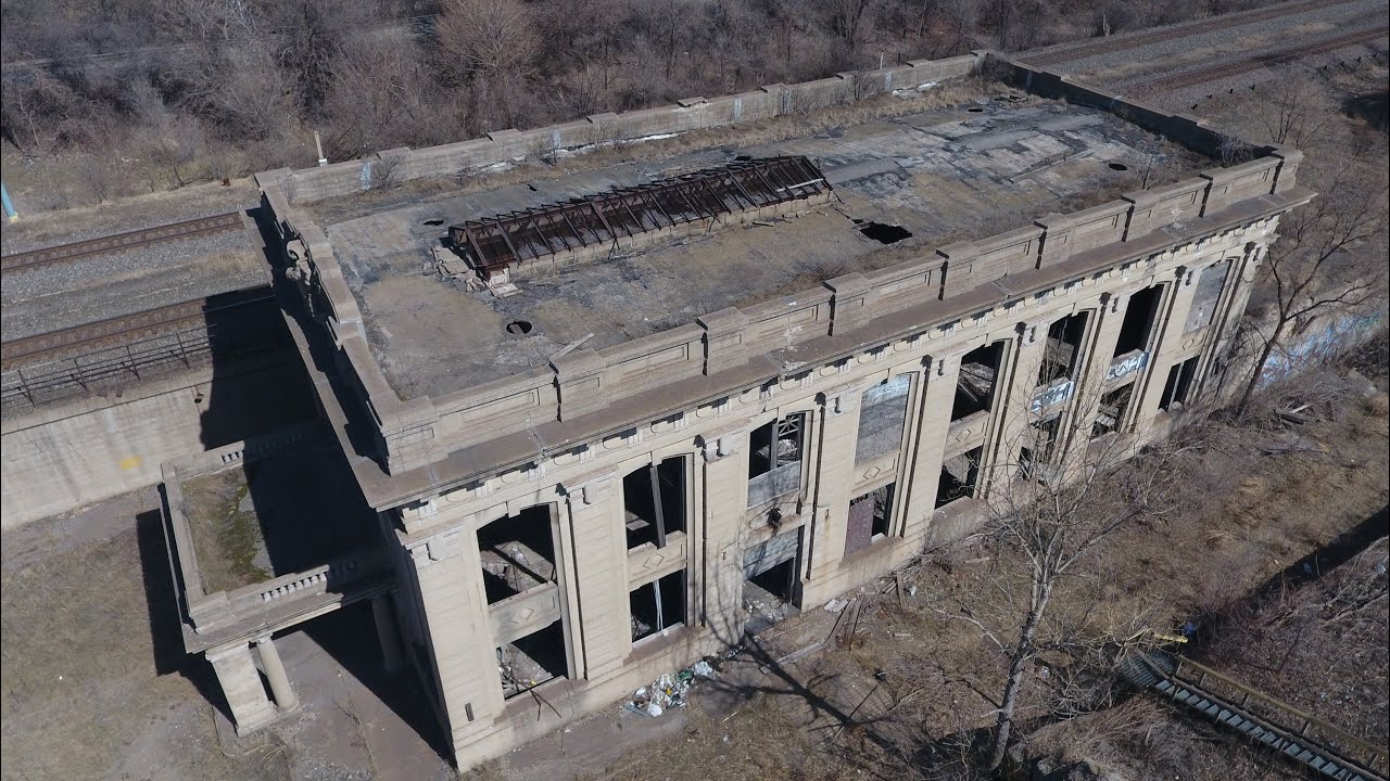Abandoned Gary Union Station: 2017 Archive [Drone View]