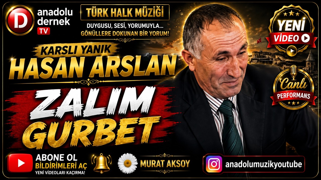Karslı Yanık Hasan Arslan - Zalım Gurbet !!