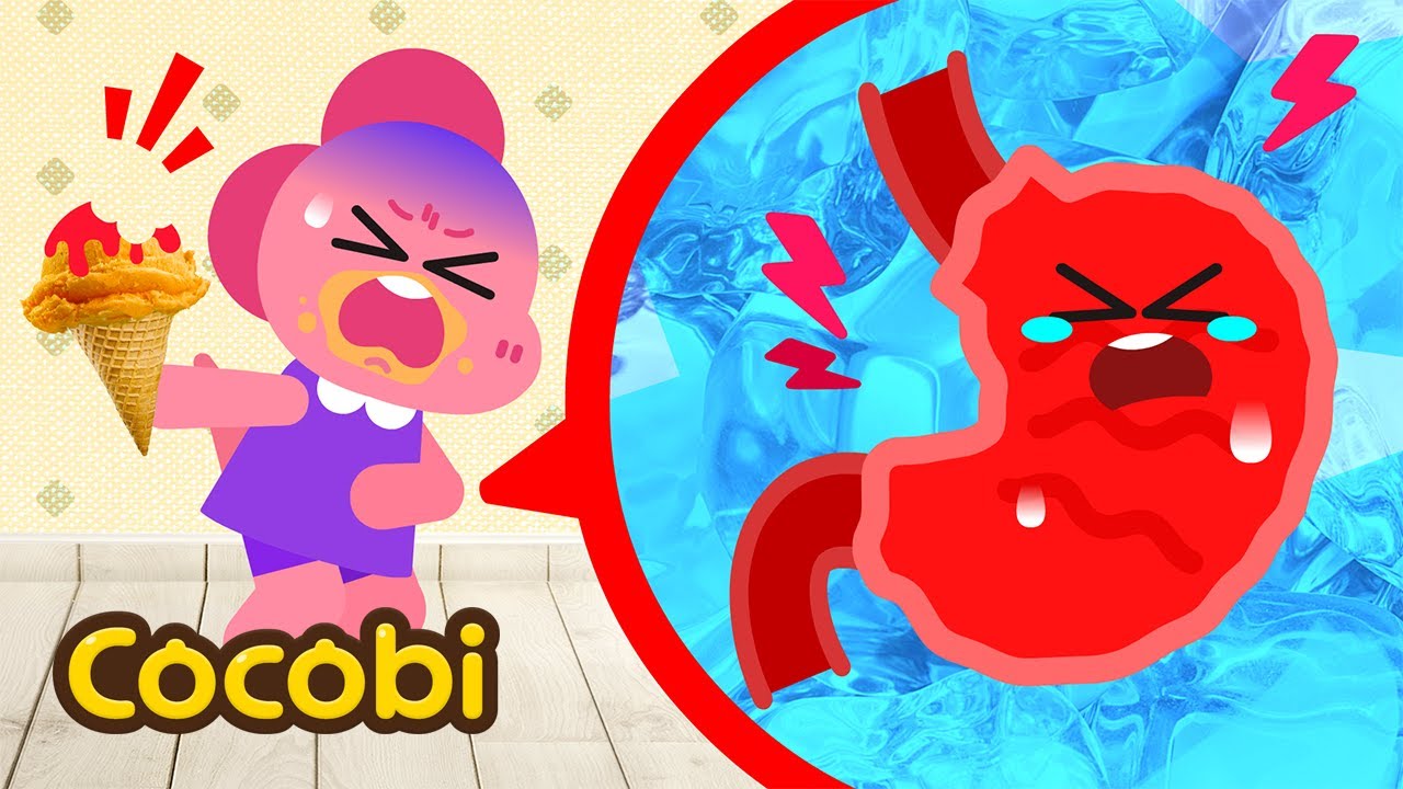 Sakit Perut😫 | Lagu Anak-anak | Cocobi Bahasa Indonesia