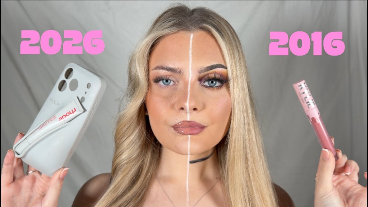 2016 vs 2026 Makeup!