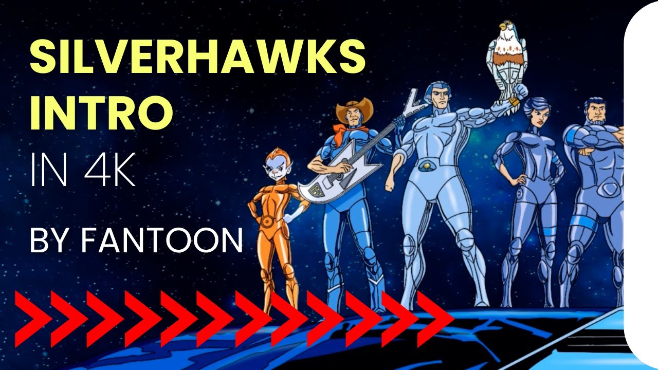 Silverhawks Opening Intro - Redrawing in 4k