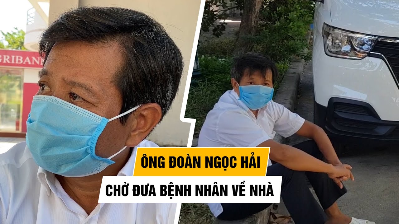 Tâm sự ông Đoàn Ngọc Hải dưới tán cây Bệnh viện Ung bướu Đà Nẵng