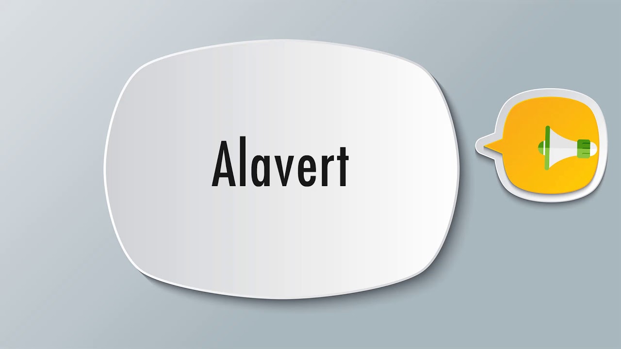 How To Pronounce Alavert