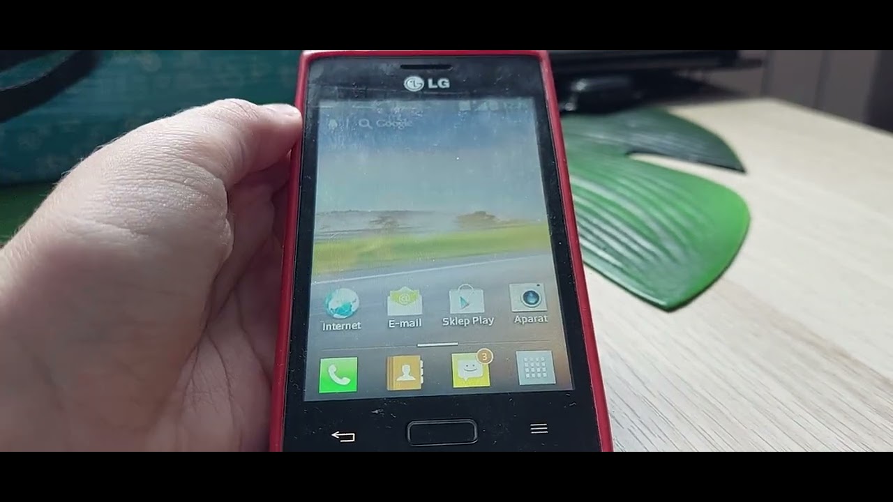 LG Optimus L5 E610- Animacja startowa i połączenie przychodzące