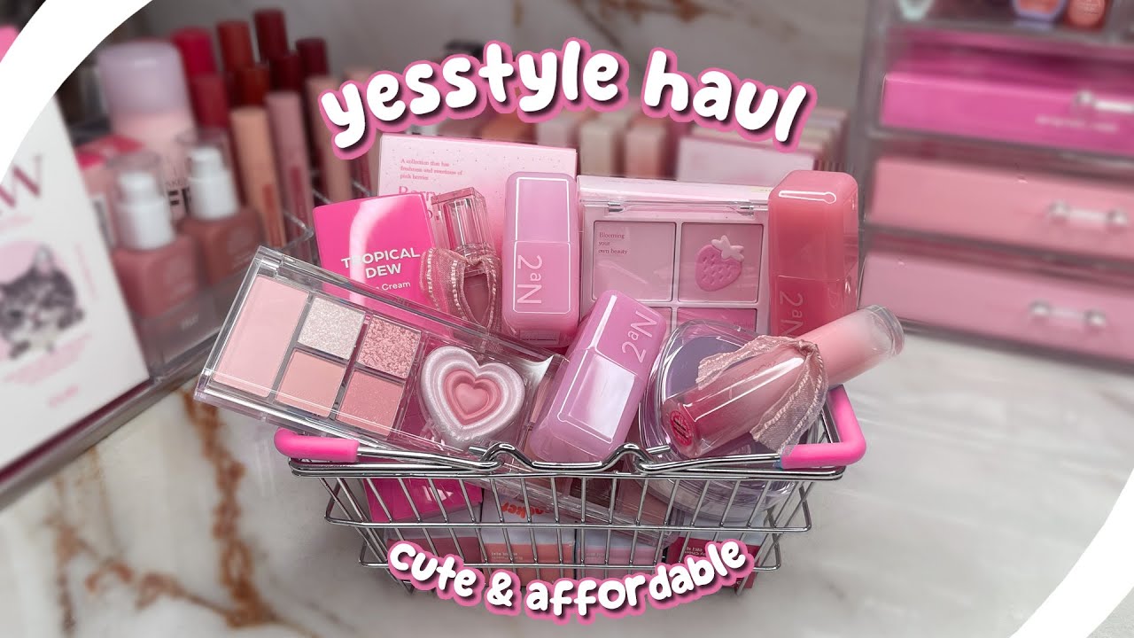 Affordable YesStyle K-Beauty Haul 🎀 Best Korean Makeup Finds 2025
