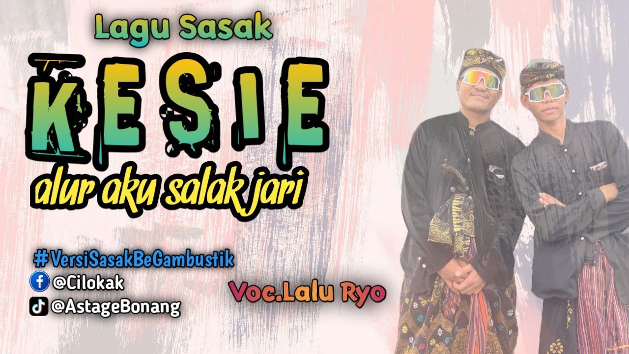 Lagu Sasak KESIE (Alur Aku SalaK Jari) bikin sedih😌 #cilokaksasak #sasak #lombok 