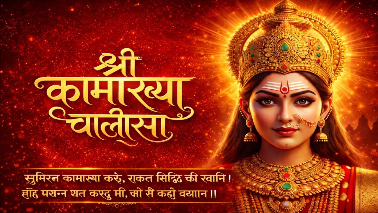 श्री कामाख्या चालीसा | Shri Kamakhya Chalisa | Powerful Kamakhya Mantra 2026