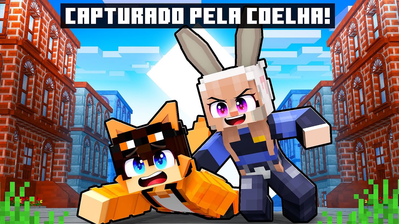 A GAROTA COELHA CAPTUROU o STHAN RAPOSO no Minecraft!