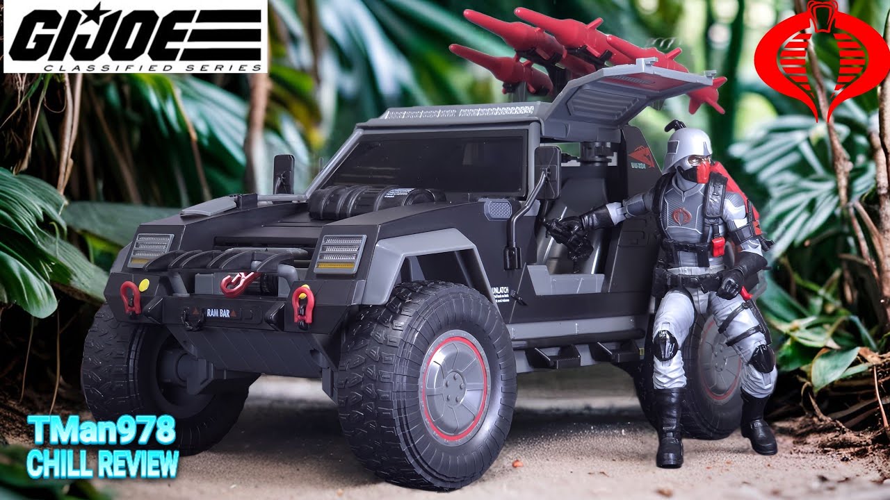 GIJOE Classified Series #120 Cobra Night Attack 4-WD Stinger & Driver CHILL REVIEW
