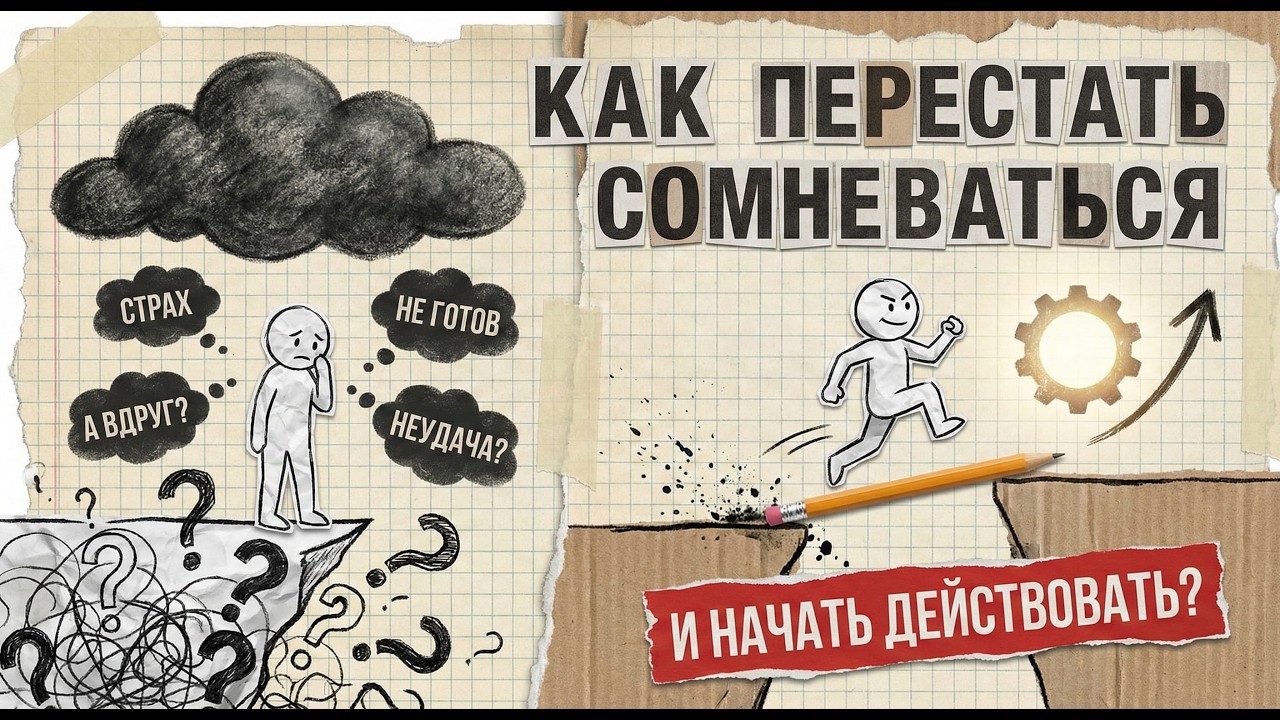 Как перестать сомневаться и начать действовать?
