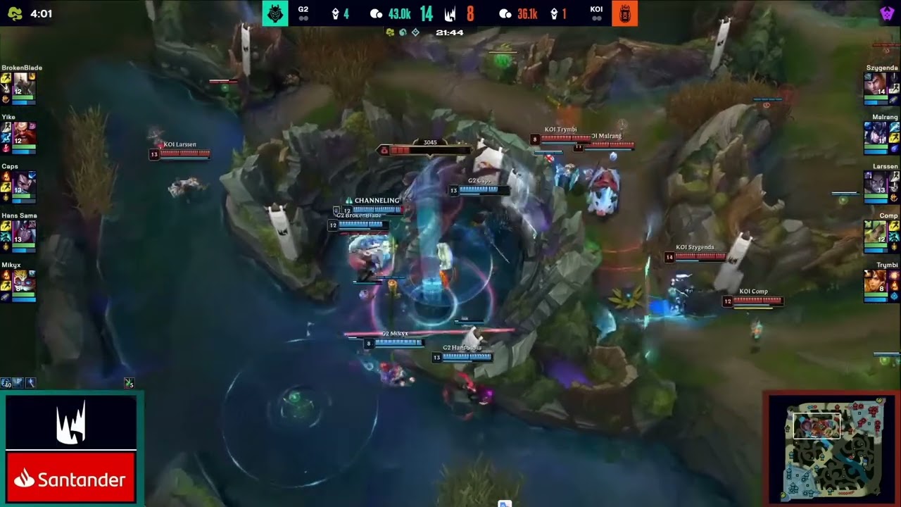G2 Yikes, How can you miss that smite?