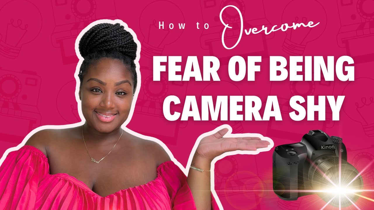 How to OVERCOME your fear of being camera shy! ** Content Creator Motivation**