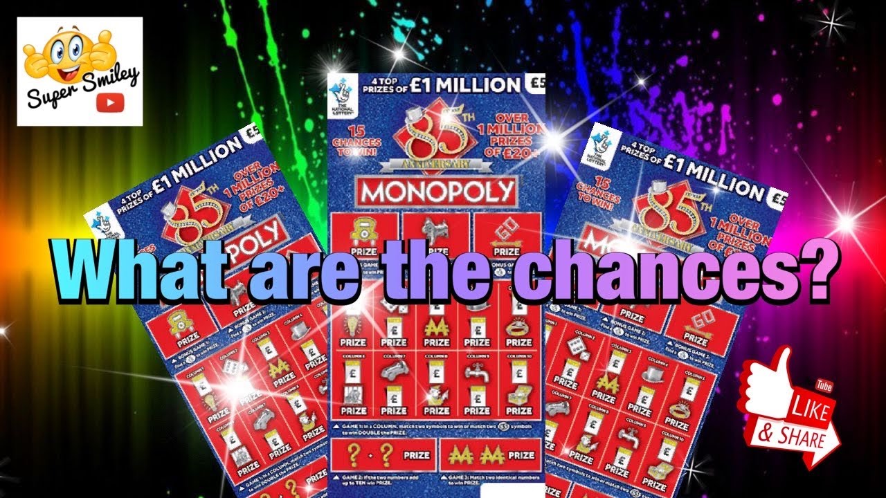 🎩 💥 Monopoly Special Edition Scratch Cards 🎩 💥