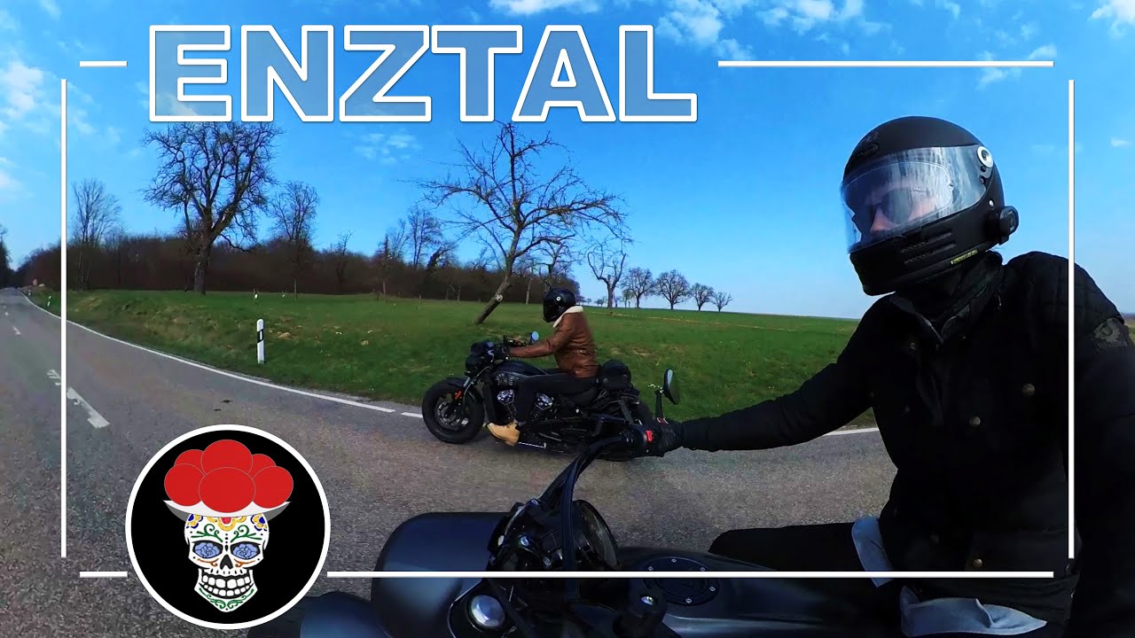 Enztal und Keltenmuseum - Indian Scout Bobber Motorradtour