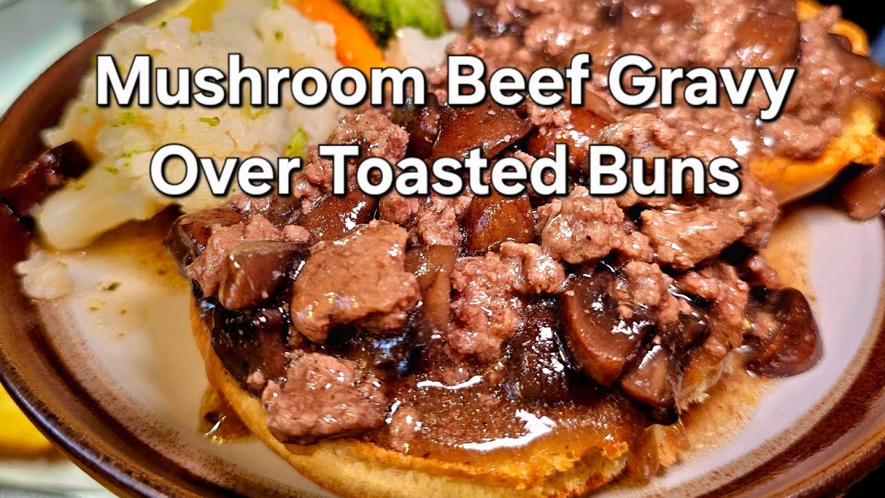 Mushroom Beef Gravy. Gluten-free and delicious!