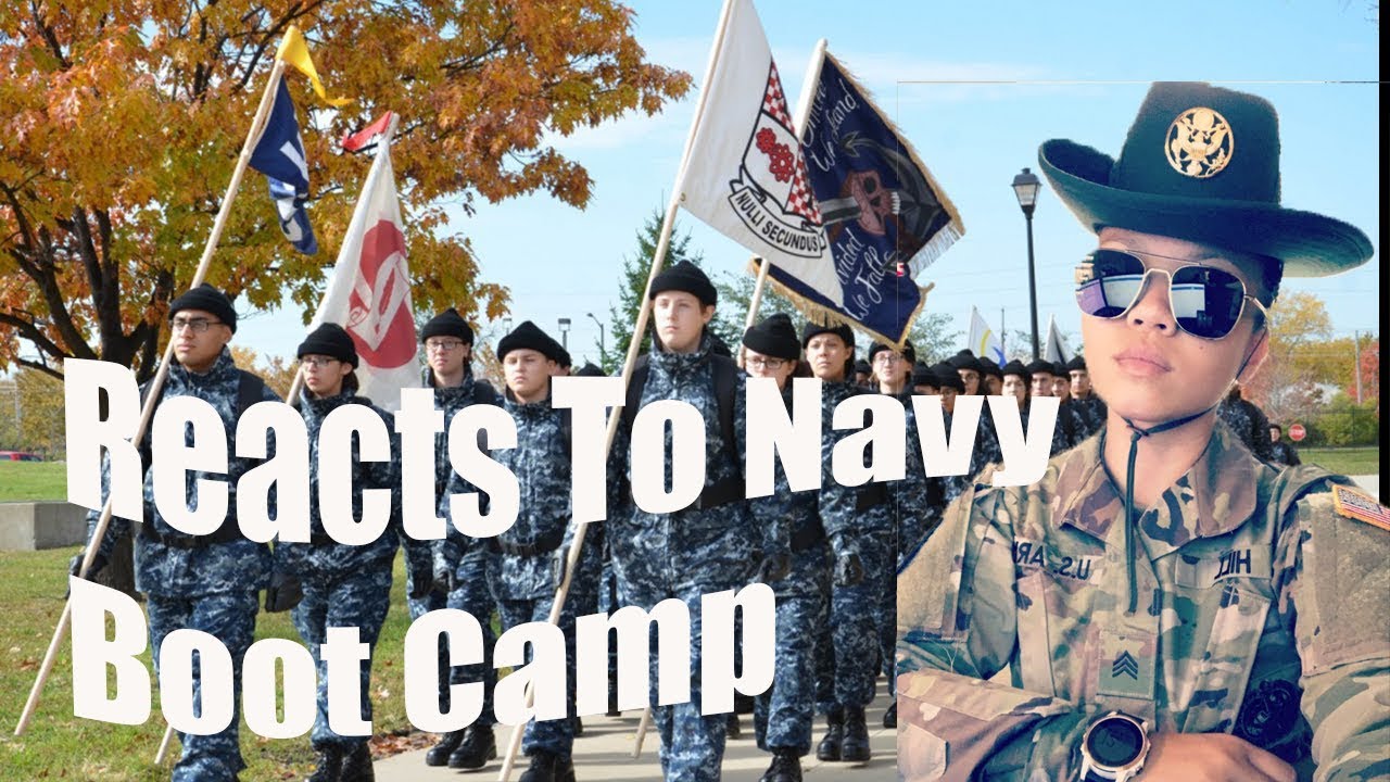 Army Drill Sergeant Reacts To Navy Boot Camp