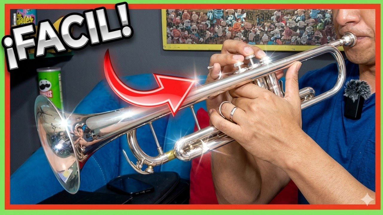 Aprende Escalas Mayores en la TROMPETA ✅ Ejercicios Básicos y Fáciles #10 🎺