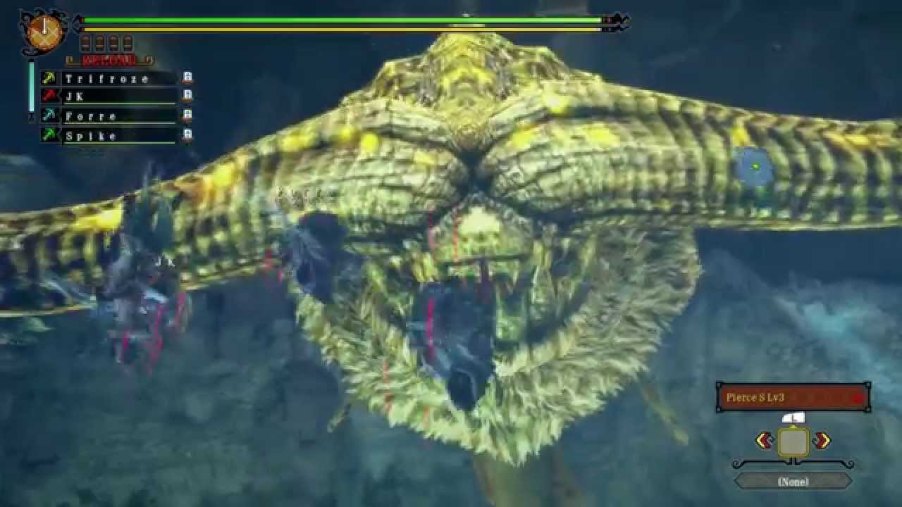 [MH3U] Goldbeard Ceadeus Speedrun in 1:07 (no glitch)