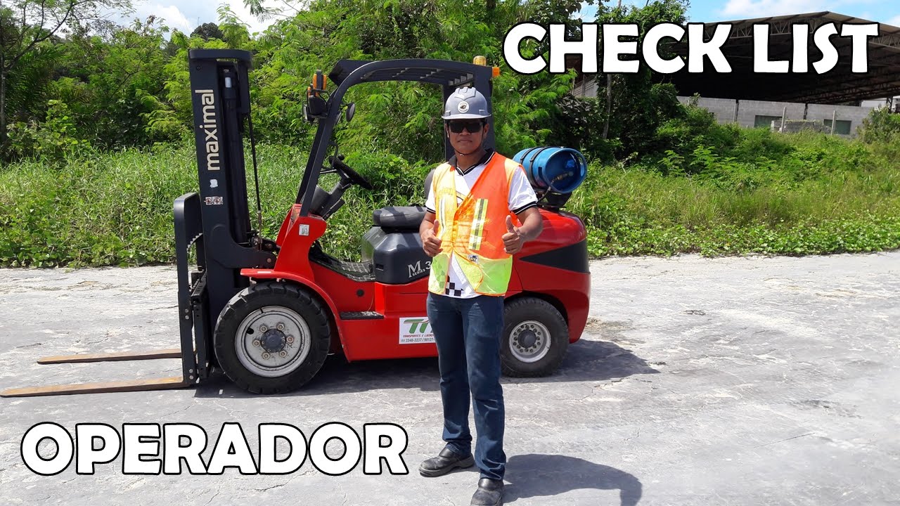 Check List da Empilhadeira Verificação diária do Operador