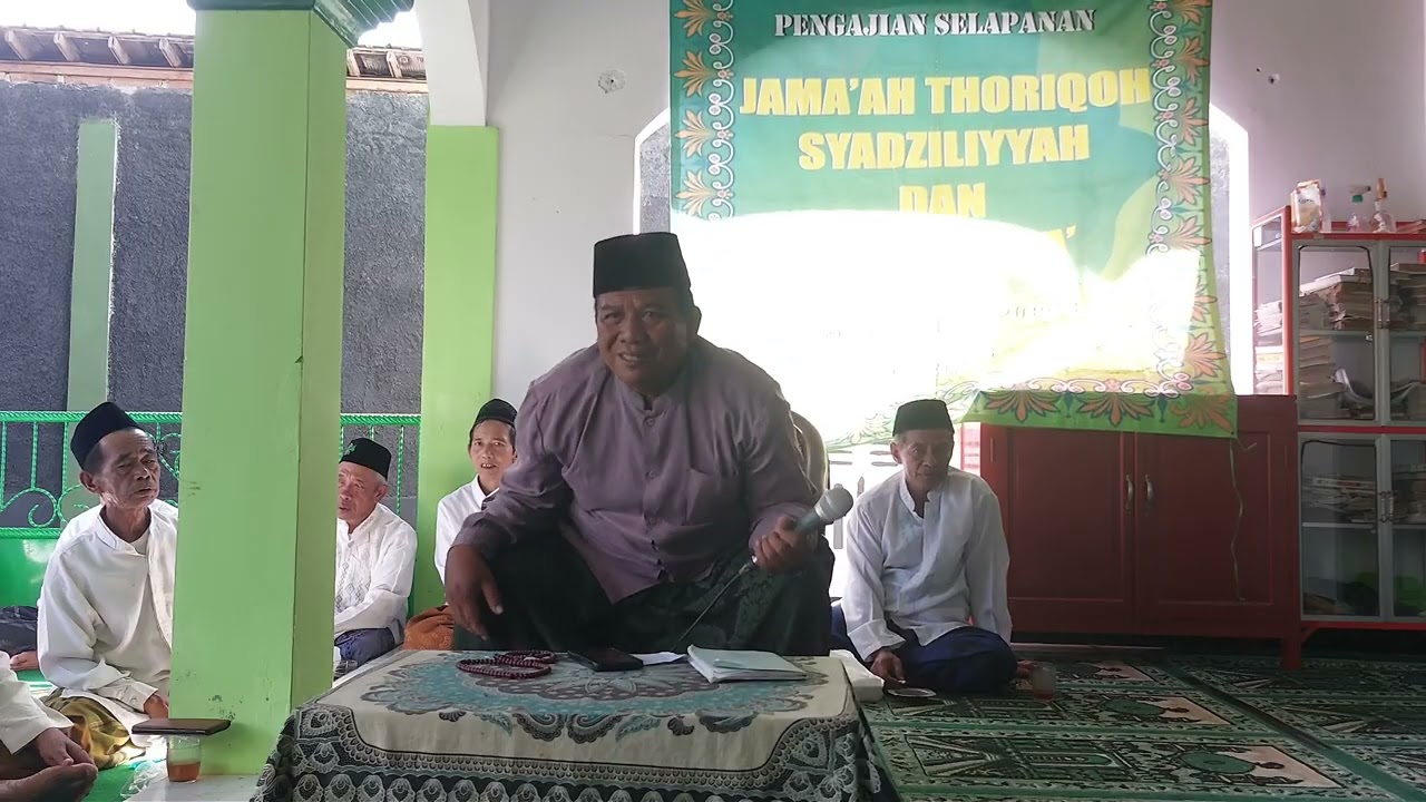 Penutupan Rutinan Selapanan Thotiqoh Syadziliyyah ( Ky Achmadi )