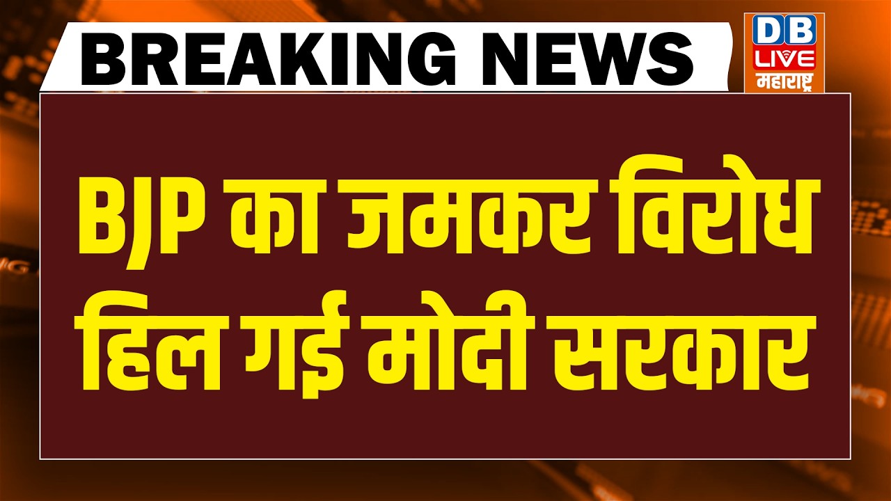 #DBLiveBreaking : BJP का जमकर विरोध हिल गई मोदी सरकार | rahul gandhi | congress | PM Modi | priyanka