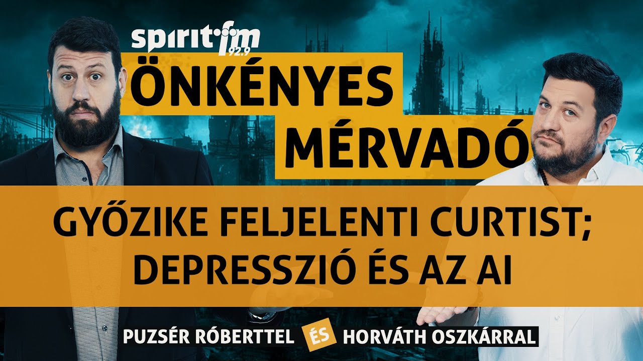 Győzike feljelenti Curtist; Hatékonyabban kezelheti adepressziót az AI - Önkényes Mérvadó 2023#531