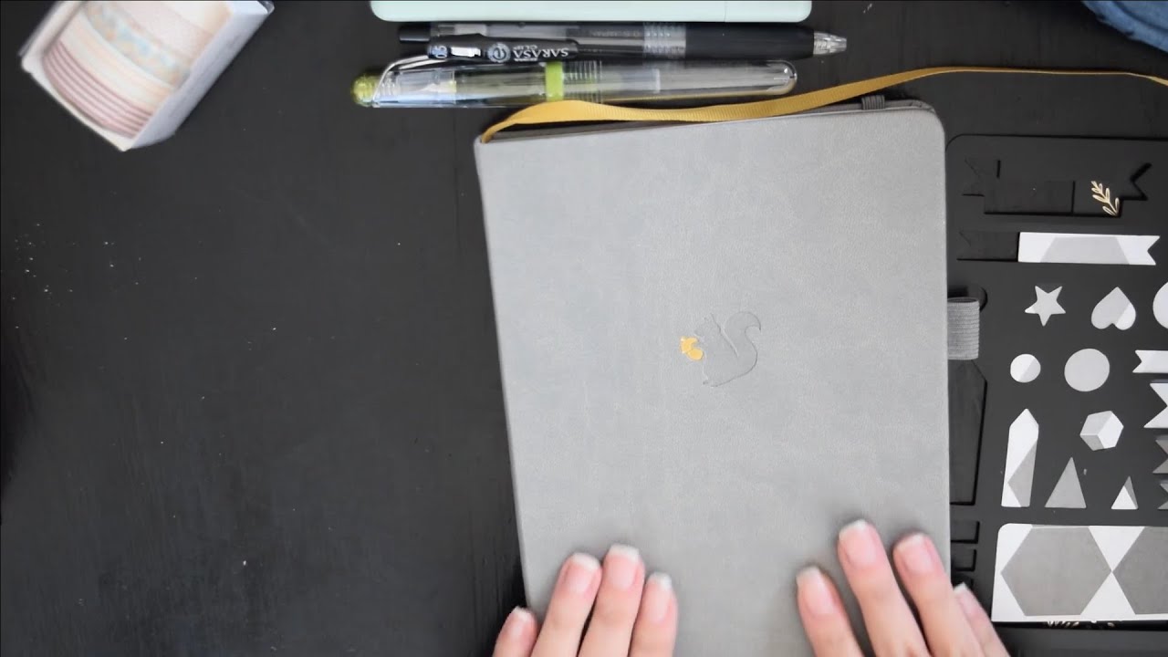 Buke Bullet Journal Dot Grid Notebook Review & Pen Testing (160 GSM thick paper)