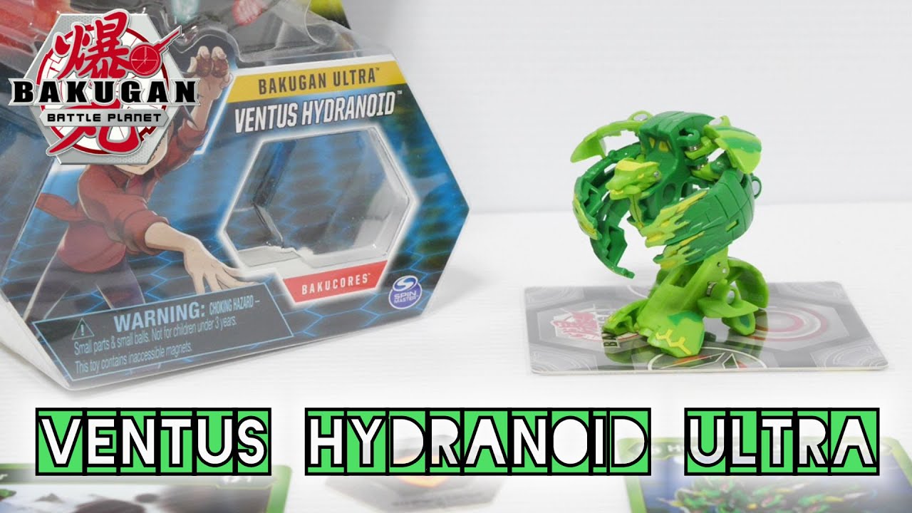 VENTUS HYDRANOID ULTRA Single Pack | Battle Planet | BAKUGAN UNBOX