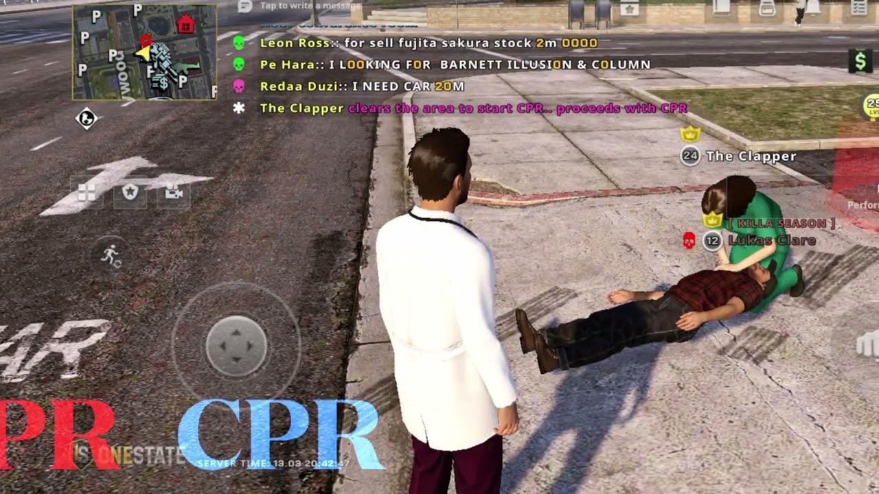 The clapper green scrub training 