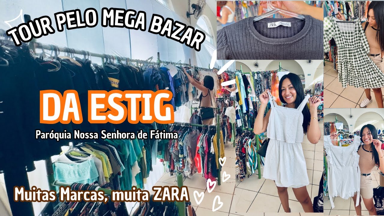 TOUR PELO BAZAR DA ESTIG NA PARÓQUIA NOSSA SENHORA DE FÁTIMA - o melhor de Ribeirão Preto 🫶🏾😍