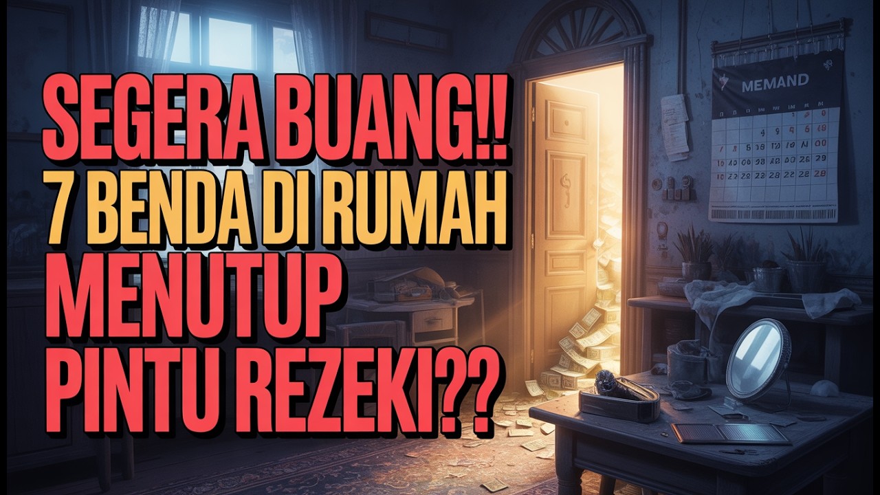 SEGERA BUANG !! 7 Benda di Dalam Rumah Ini Diam diam Menutup Pintu Rezeki Anda