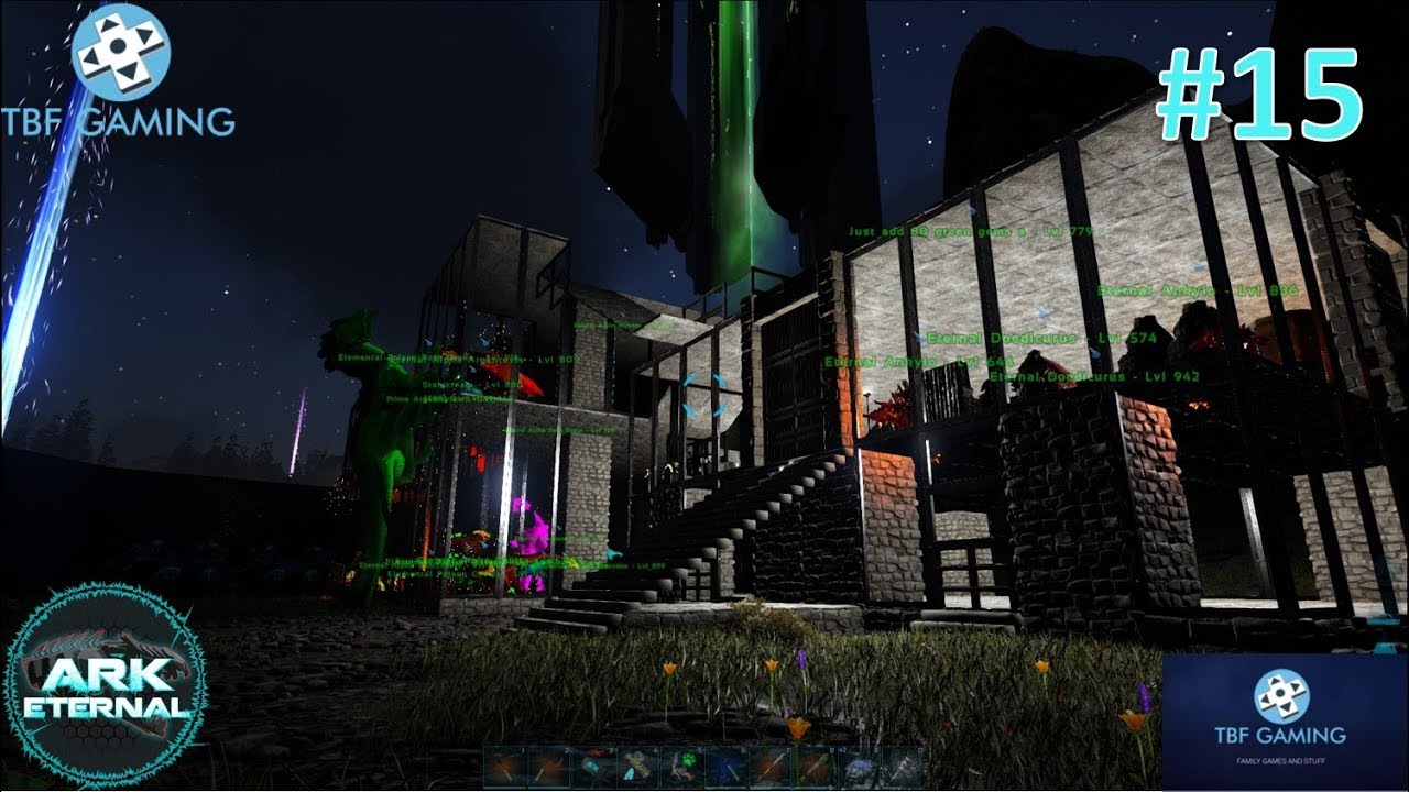 Ark Eternal Ragnarok E15 Artifact fails and base lighting - Ark Survival Evolved Modded Series