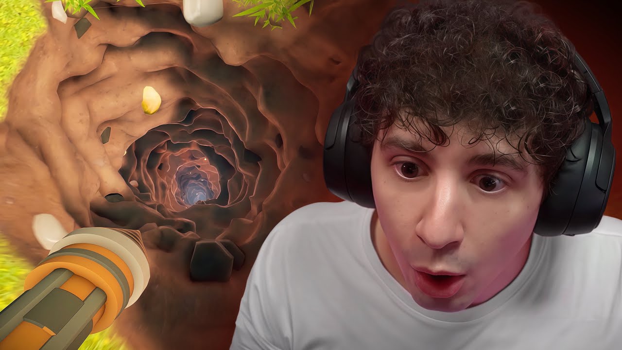 COSA È NASCOSTO SOTTO IL GIARDINO?! - A Game About Digging a Hole