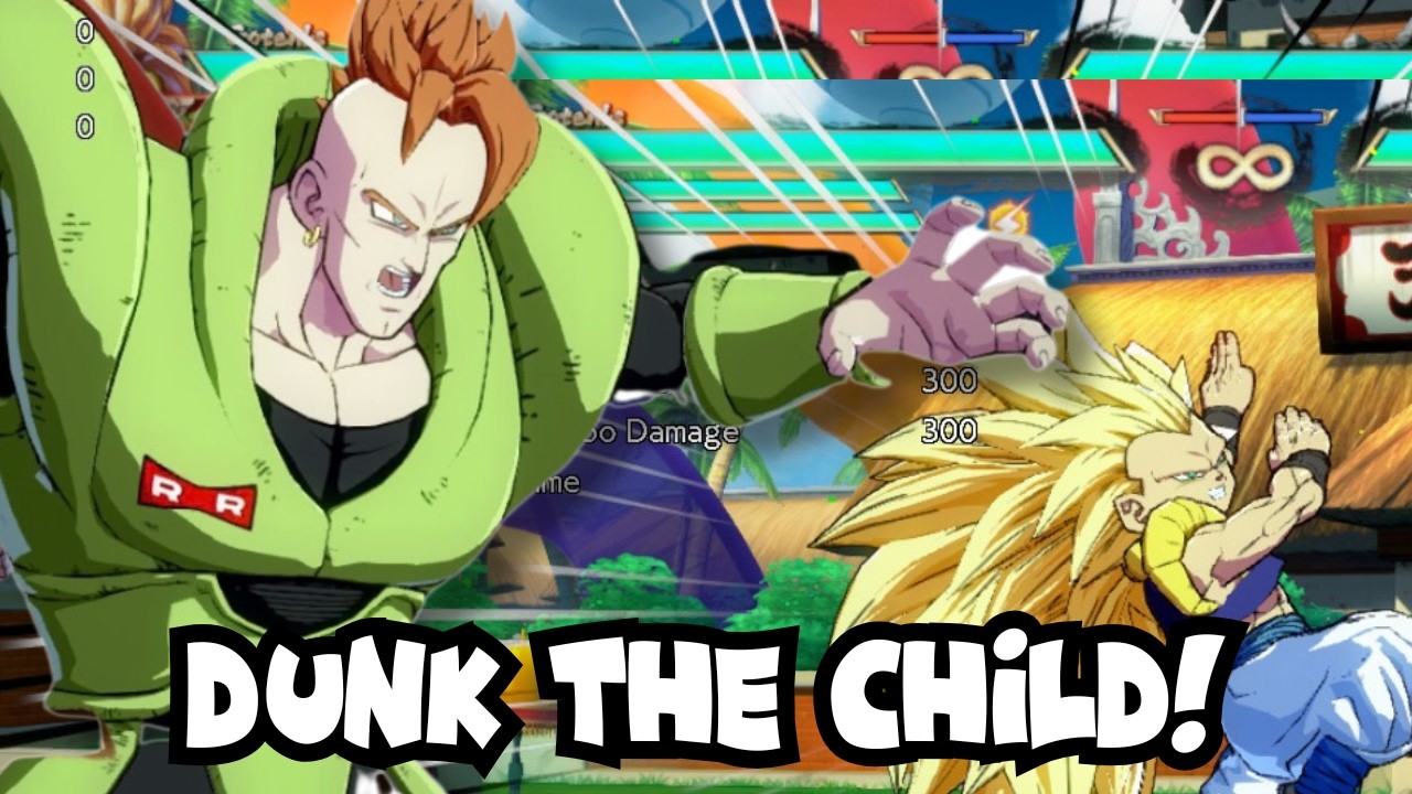 DUNK THE CHILD! dragon ball fighterz