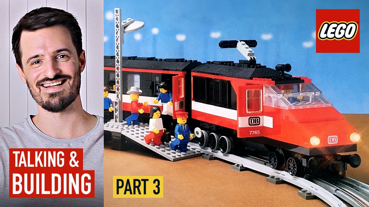 Full Vintage LEGO® Build: 1985 Trains Set 7745 
