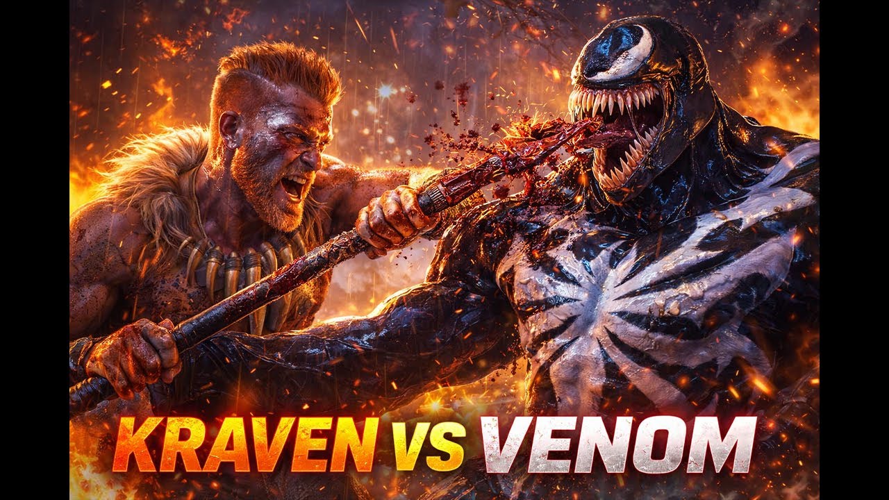 Venom vs Kraven  PURE CINEMA