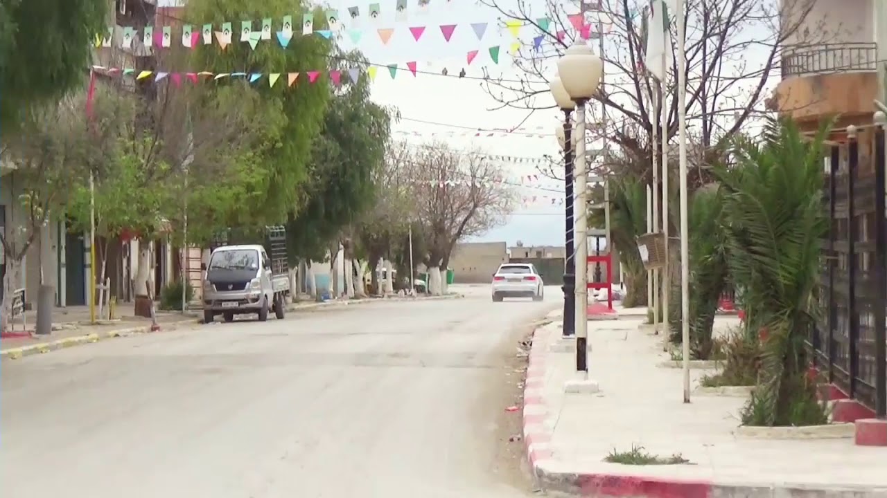 بلدية قصر الابطال تقوم بي اعادت كل الشوارع برصم الجزء ثاني برك الله فيكم