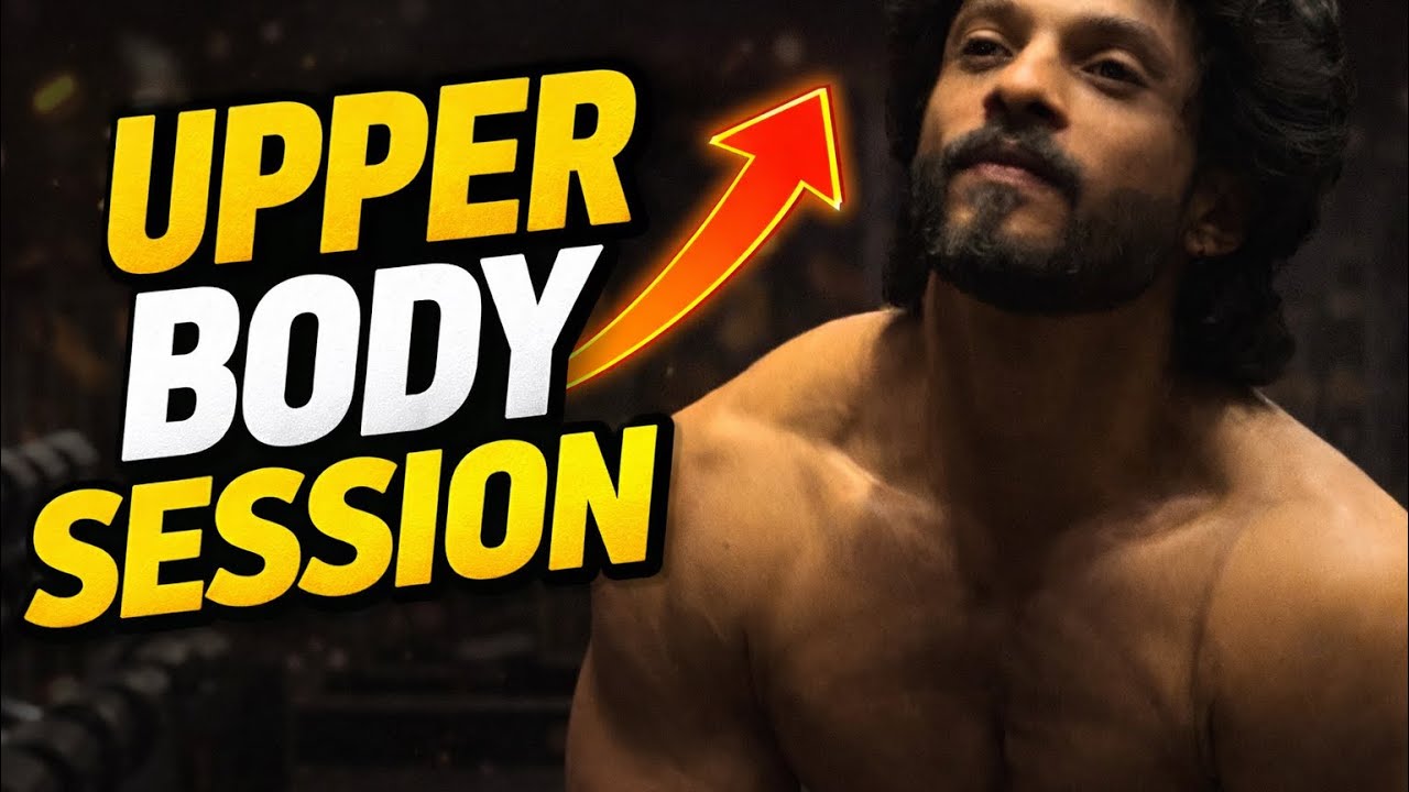 Upper Body Workout in Malayalam with Chest, Back, Shoulders, Biceps & Triceps Training Tips!