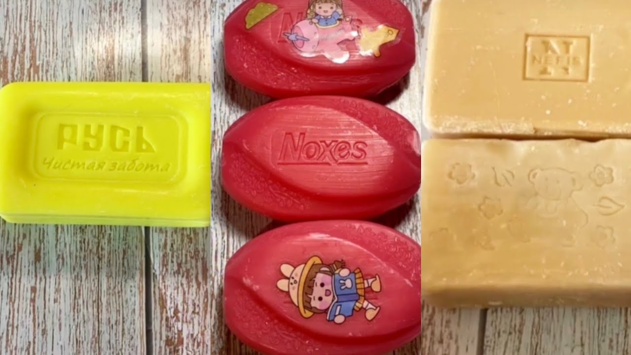 Crispy Soap Cutting Relaxing Asmr 😌 🧼 #asmrsoap #satisfying #soapcarving 