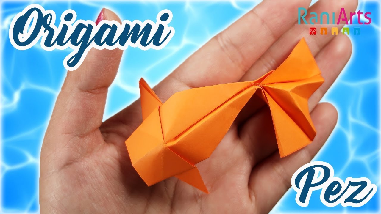 PEZ DE ORIGAMI - DIY - ORIGAMI FISH (Riccardo Foschi)