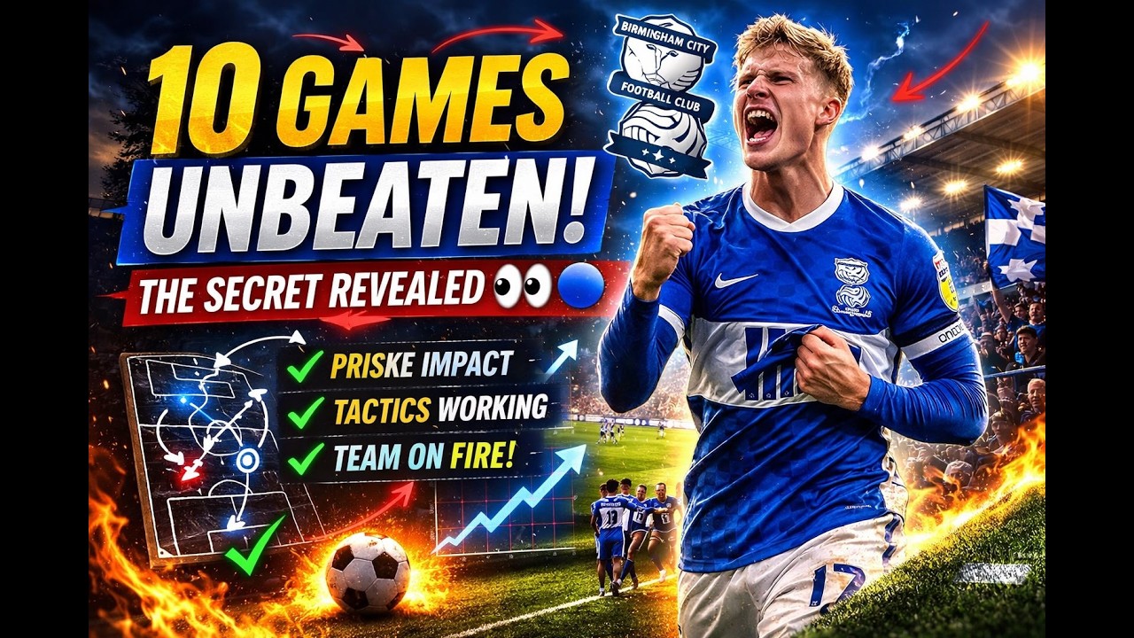 The Secret Behind Birmingham City’s Unbeaten Streak Revealed 👀🔵