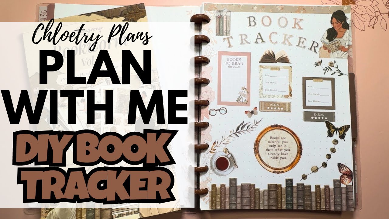 Plan With Me | DIY Book Tracker